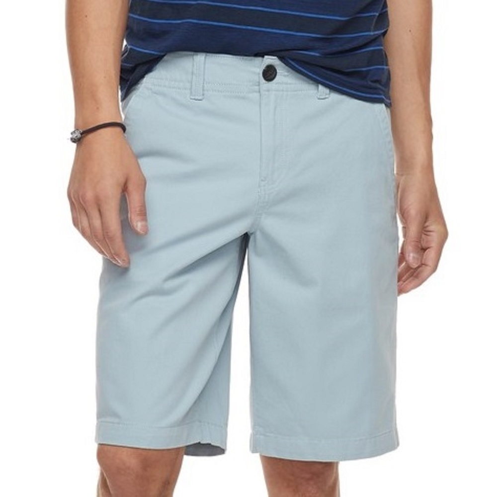 URBAN PIPELINE Flat Front Shorts BLUE - 30 - NEW